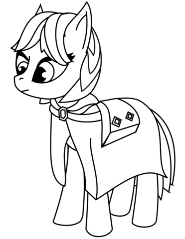 My Little Pony Coloring Page